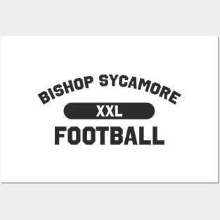 Bishop Sycamore Football - Dark Lettering Posters and Art